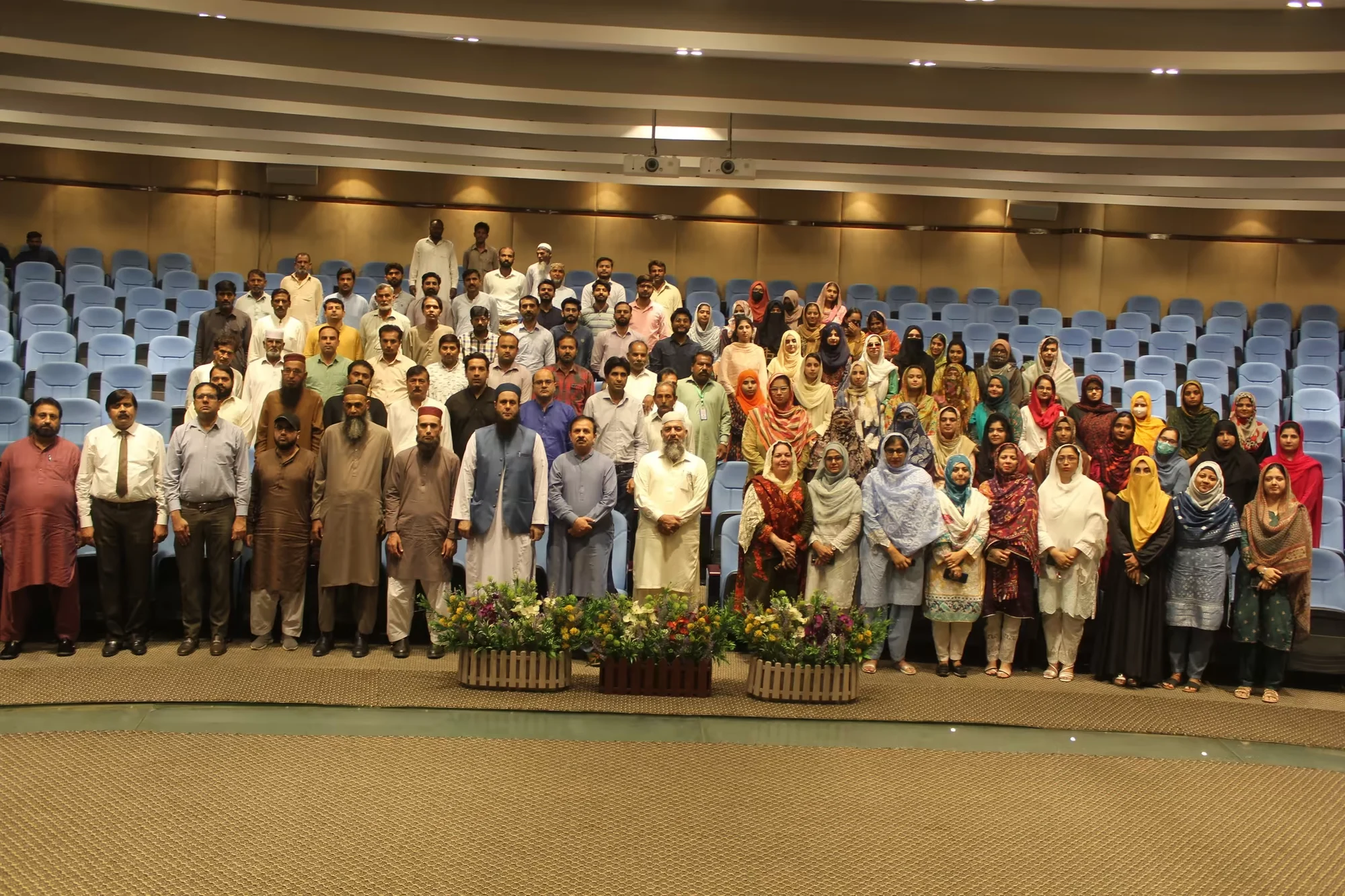 The CEMB lecture theatre where postgraduate classes are held