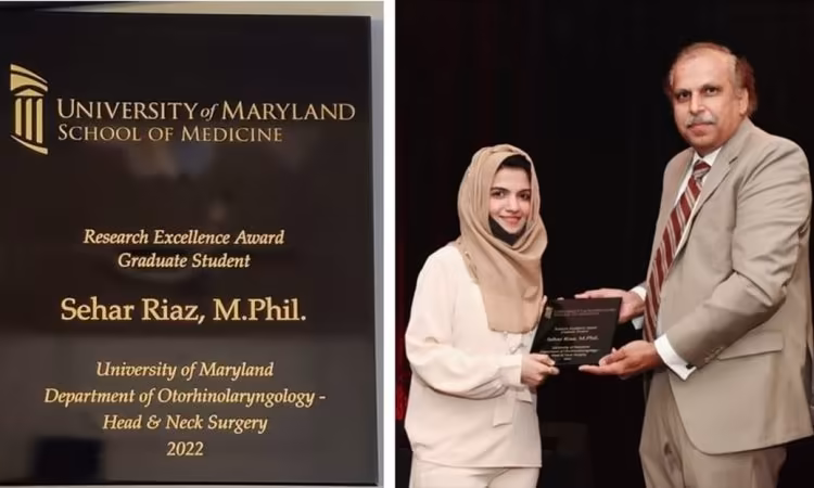 CEMB Scholars Shine: Research Excellence Awards from University of Maryland