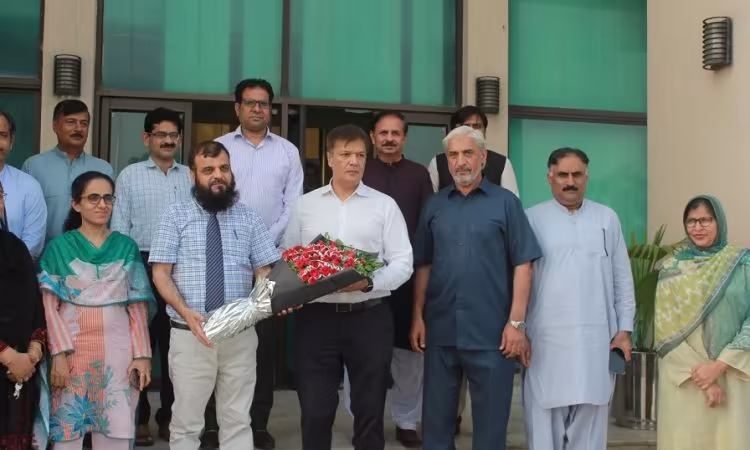 VISIT of Punjab Minister for Agriculture, Commerce and Industry SM Tanveer​
