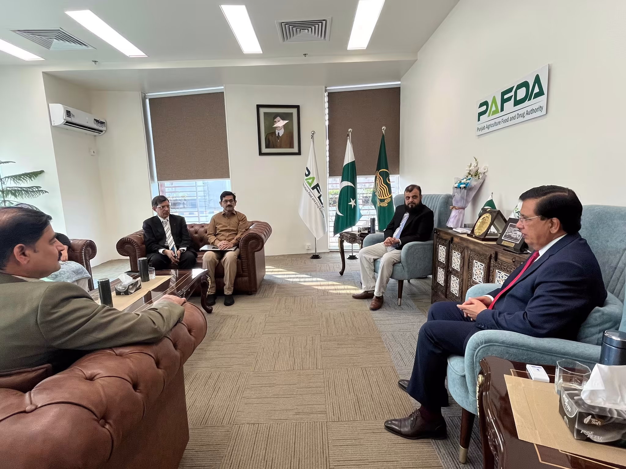 Strengthening Ties: Prof. Dr. Moazur Rahman, Director CEMB, Visits PAFDA with Research Team to Explore Collaborative Opportunities