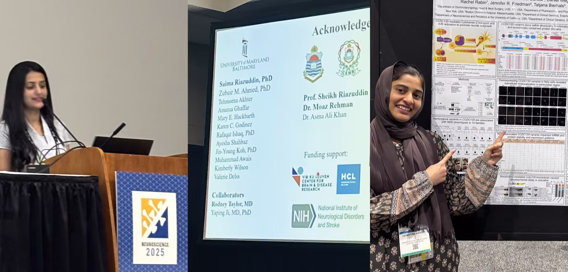 CEMB Students Shine at the Society for Neuroscience (SfN) 2025 Annual Meeting in the USA
