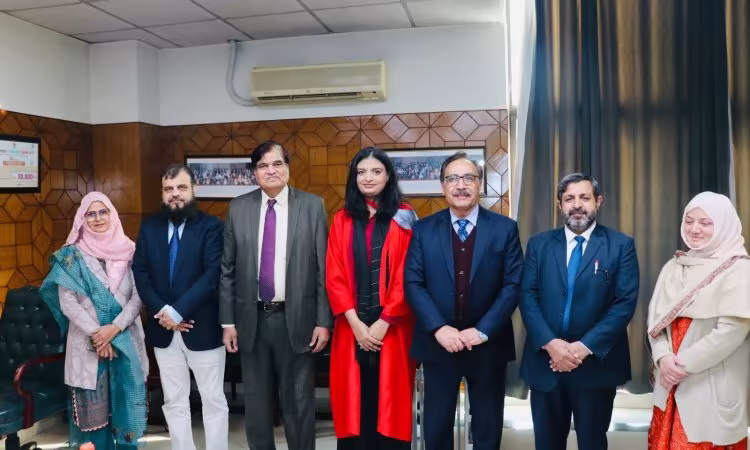 Ms. Fareeha Fatima Successfully Defends Ph.D. Thesis on Intellectual Disability Genetics