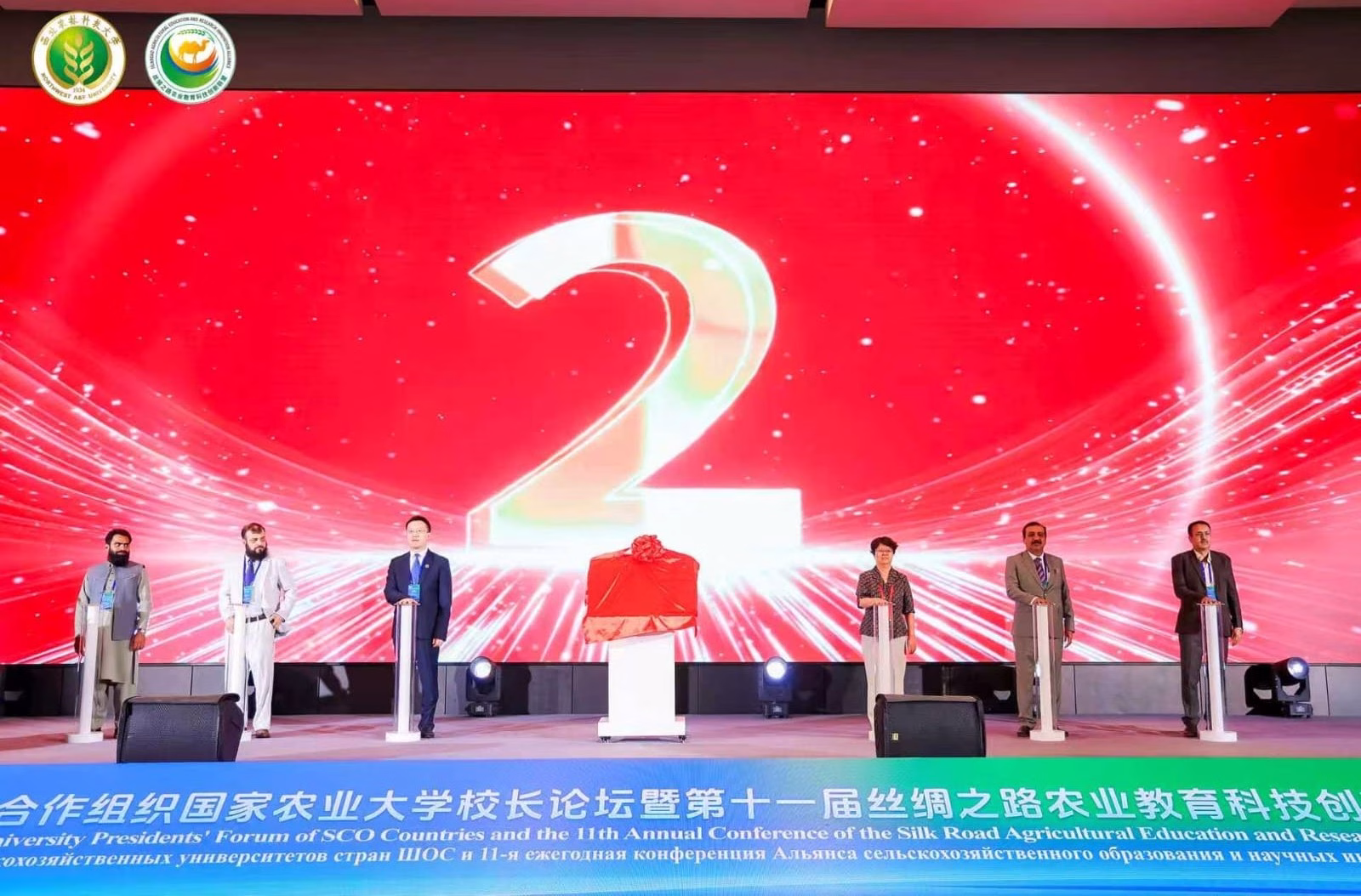 Director CEMB-PU Prof. Moazur Rahman, as a distinguished speaker, attended Universities Presidents' Forum of SCO Countries in Xi'an, China
