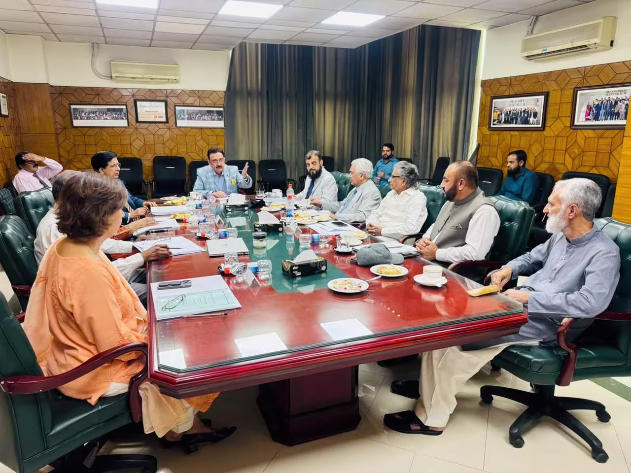 Vice Chancellor PU Prof. Muhammad Ali Chairs 61st CEMB-PU BoG Meeting