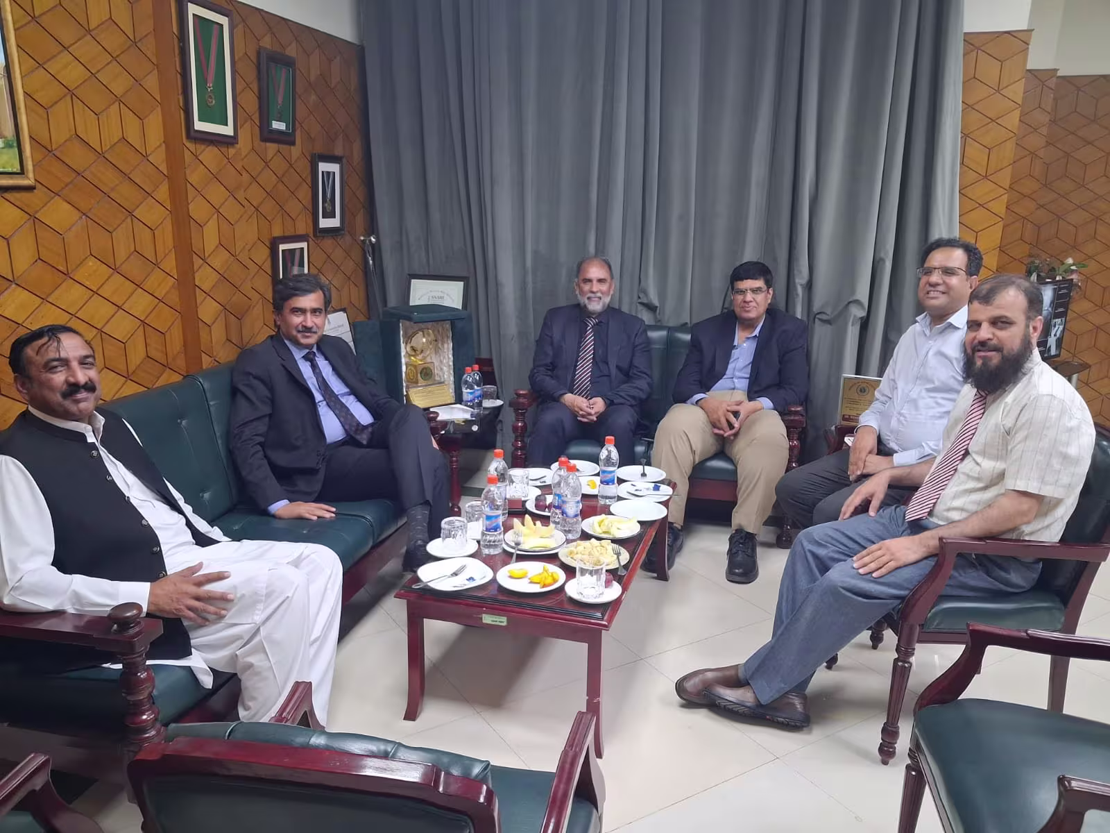 Prof. Dr. Moazur Rahman hosted a high-level meeting with distinguished stakeholders