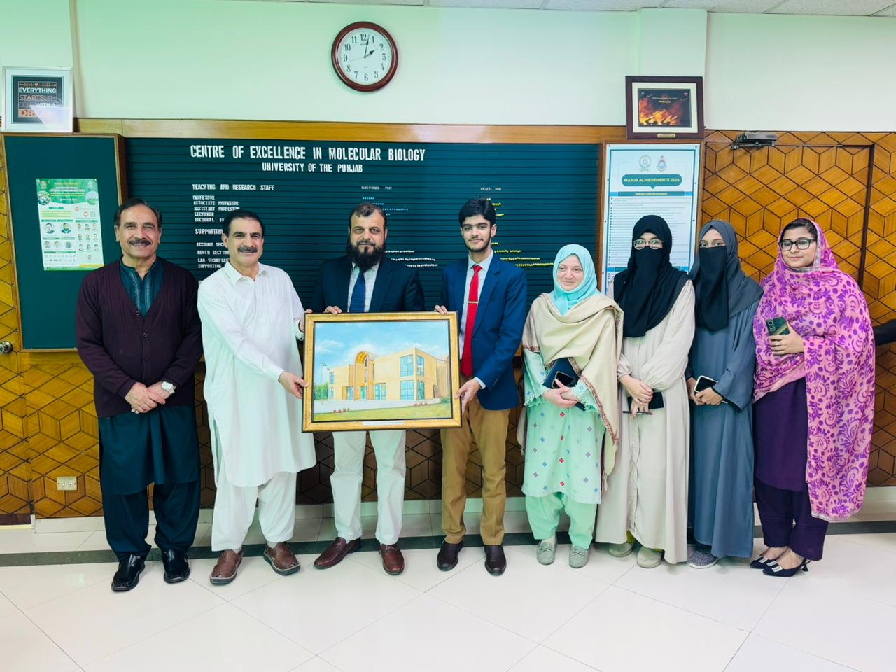 Young Talent Presents Artistic Tribute to CEMB-Punjab University