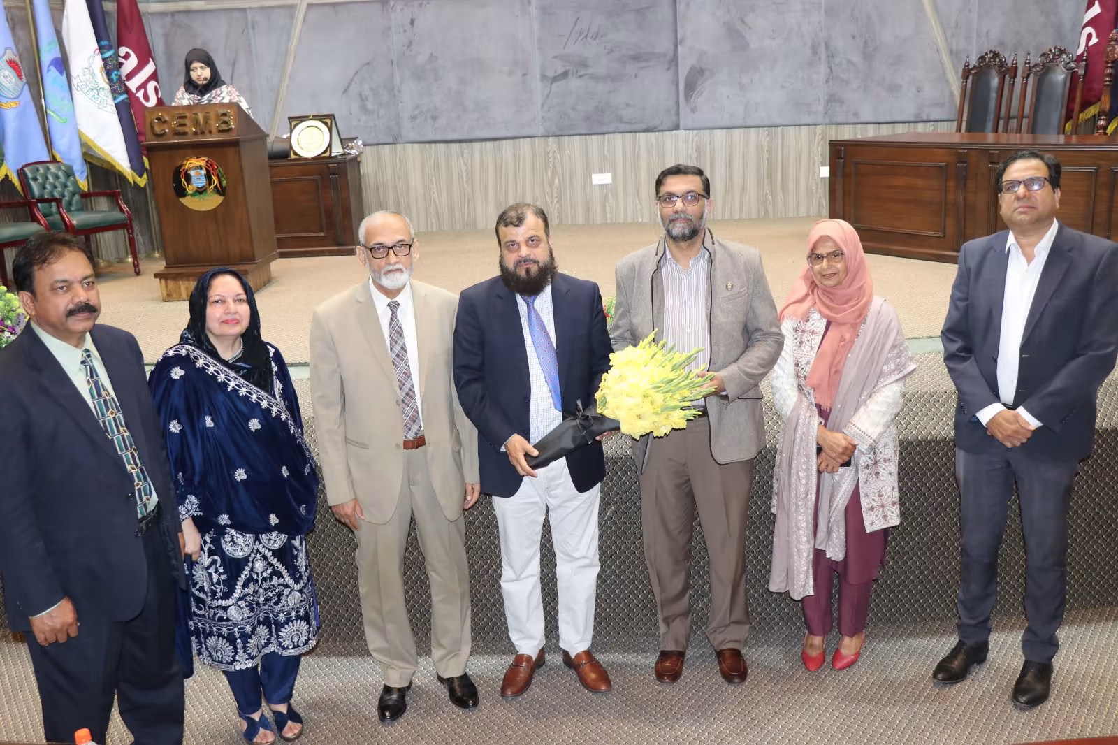 CEMB-PUNJAB UNIVERSITY Congratulates Prof Rehan Sadiq