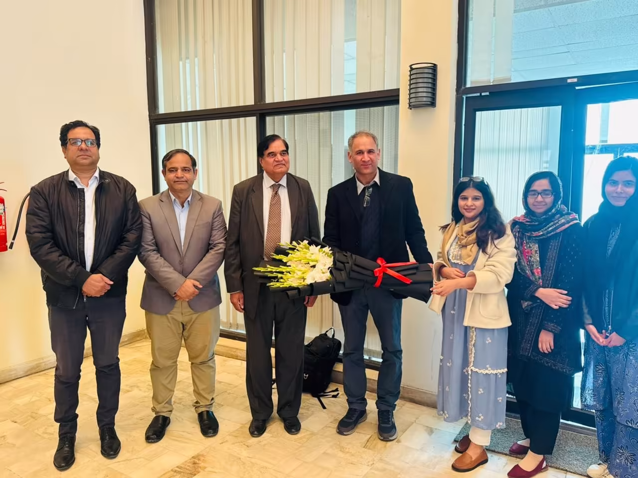 Pakistan Science Foundation Chairman Visits CEMB-PU Laboratories