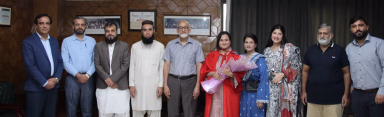 Samia Tanveer at her CEMB-PU doctoral thesis defense
